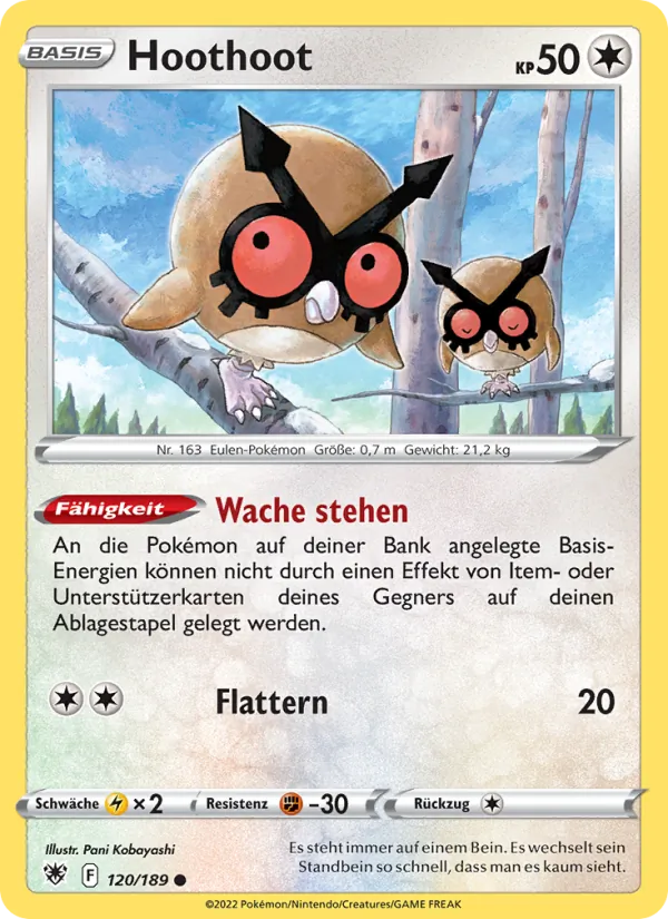 Hoothoot Astralglanz 120/189