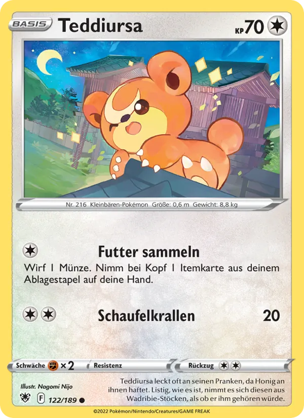 Teddiursa Astralglanz 122/189