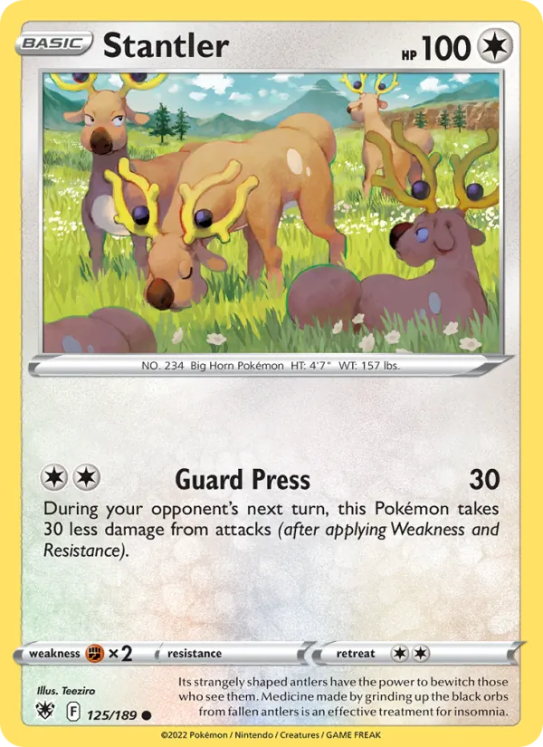 Stantler Astral Radiance 125/189