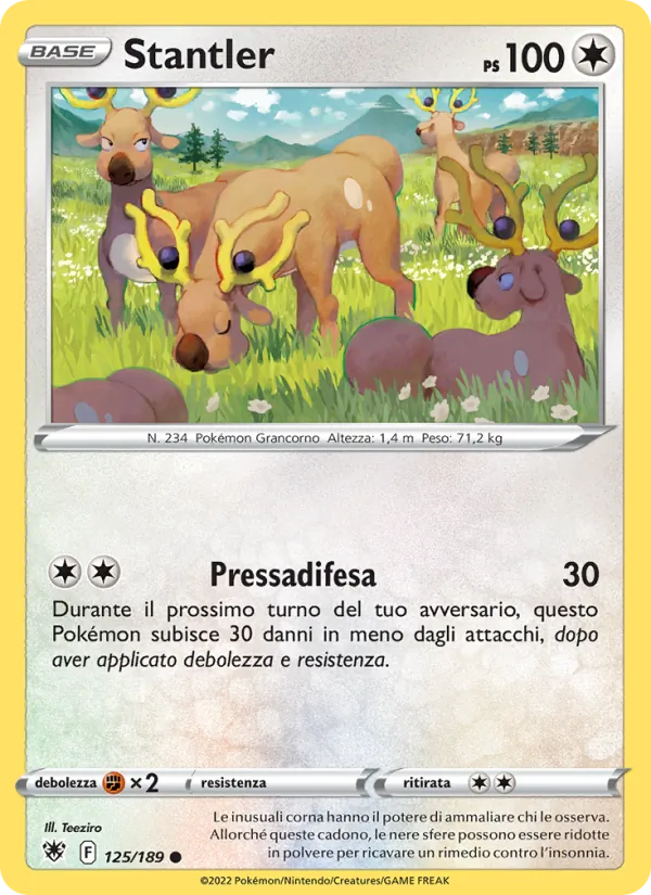 Stantler Lucentezza Siderale 125/189
