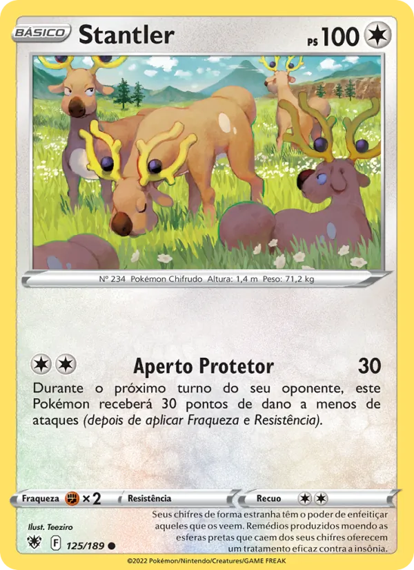 Stantler Estrelas Radiantes 125/189
