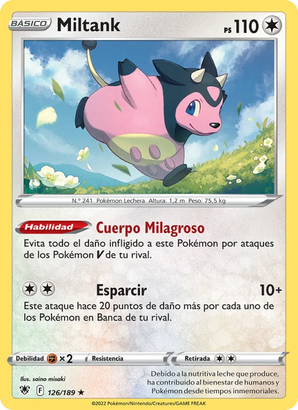 Miltank Resplandor Astral 126/189