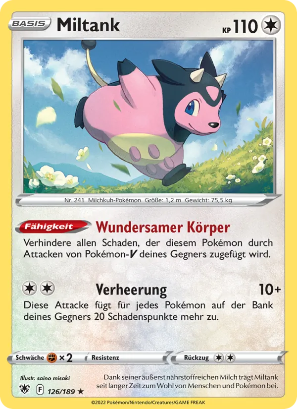 Miltank Astralglanz 126/189