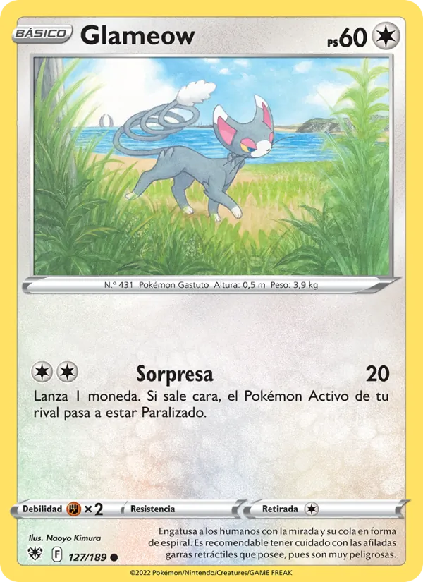 Glameow Resplandor Astral 127/189