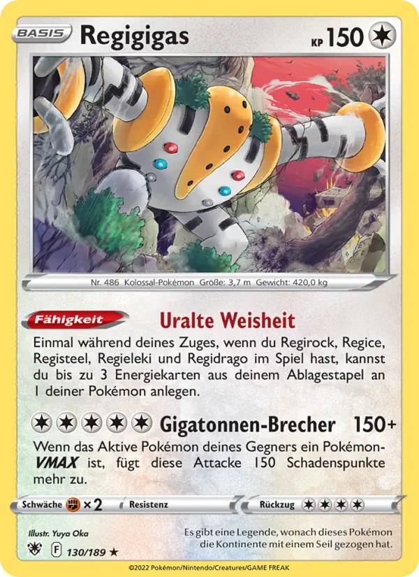 Regigigas Astralglanz 130/189