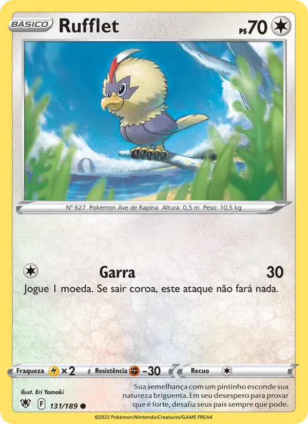 Rufflet Estrelas Radiantes 131/189