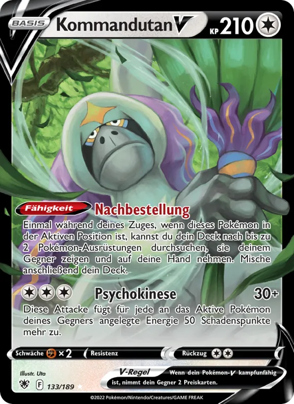 Kommandutan V Astralglanz 133/189
