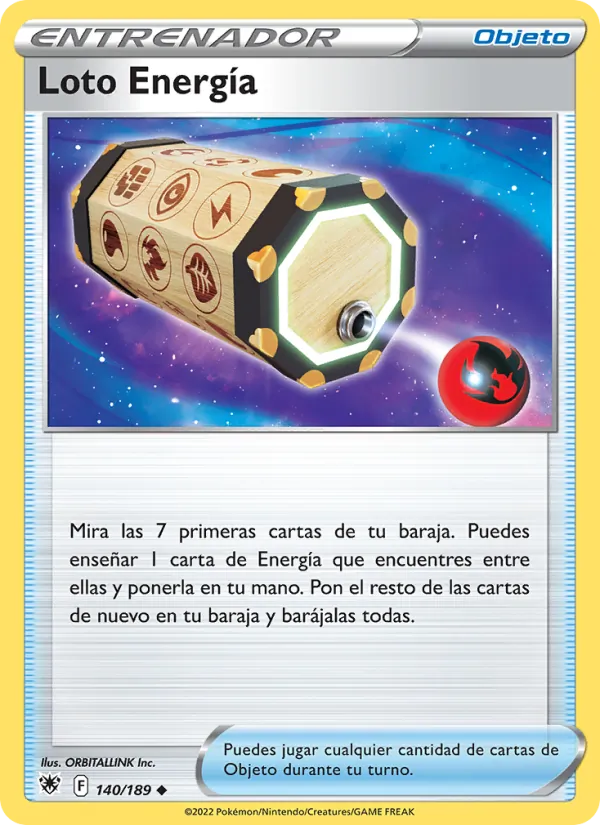 Loto Energía Resplandor Astral 140/189