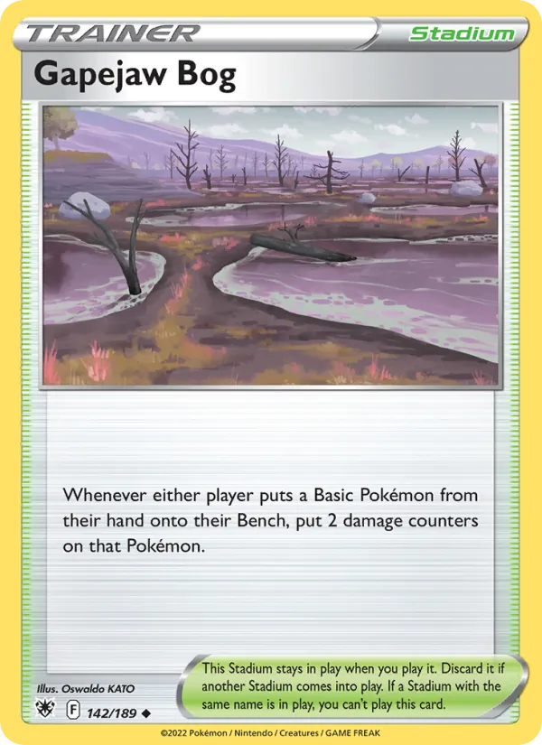 Gapejaw Bog Astral Radiance 142/189