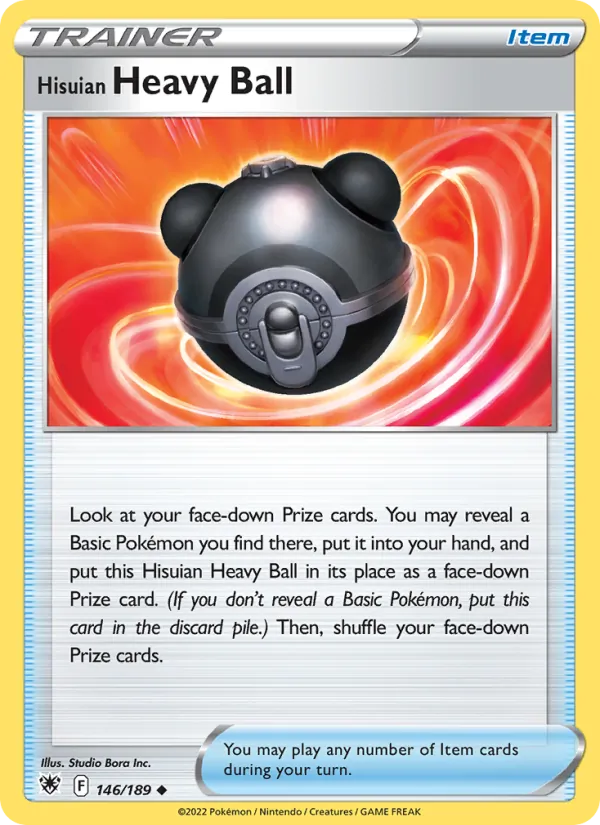 Hisuian Heavy Ball Astral Radiance 146/189