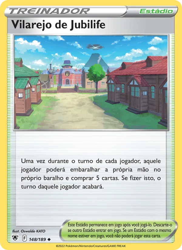 Vilarejo de Jubilife Estrelas Radiantes 148/189