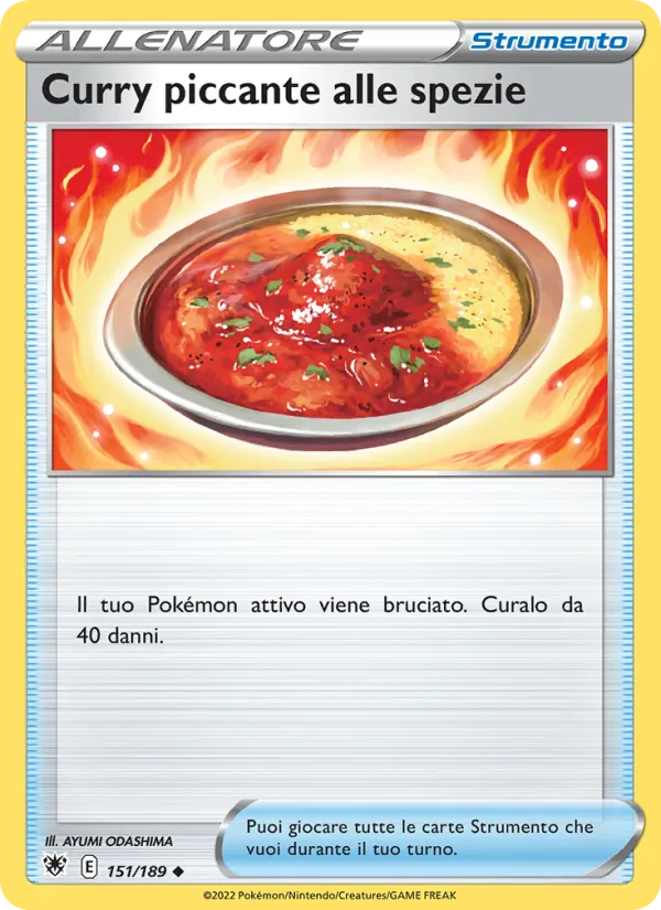 Curry piccante alle spezie Lucentezza Siderale 151/189