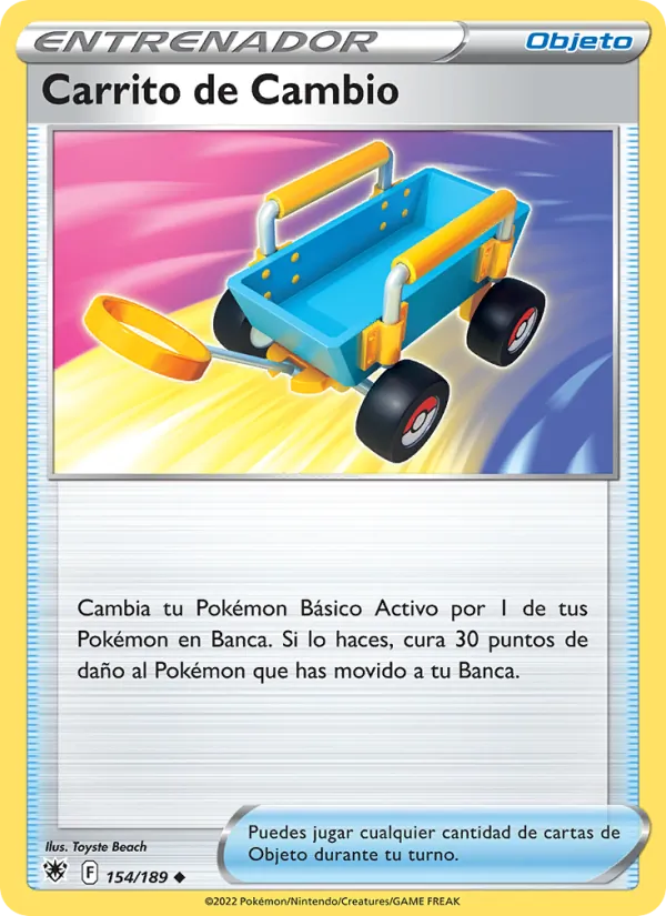 Carrito de Cambio Resplandor Astral 154/189