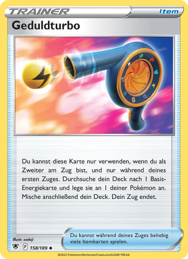 Geduldturbo Astralglanz 158/189