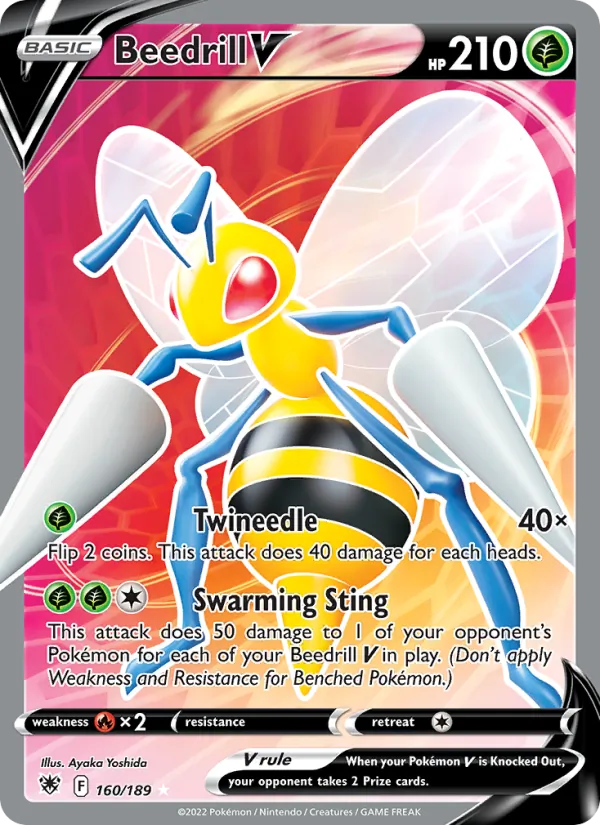 Beedrill V Astral Radiance 160/189