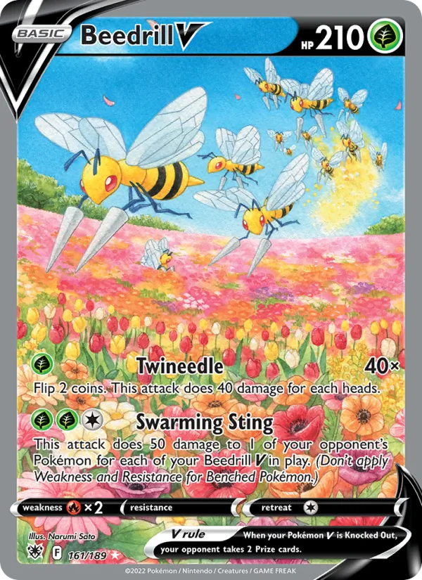 Beedrill V Astral Radiance 161/189