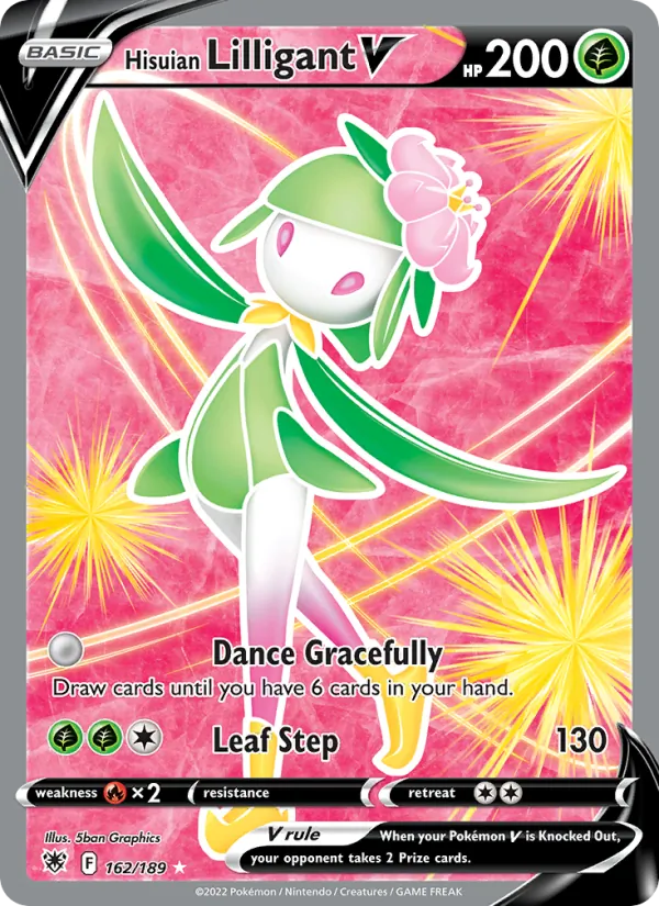 Hisuian Lilligant V Astral Radiance 162/189