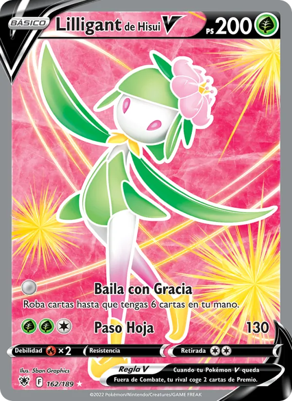 Lilligant de Hisui V Resplandor Astral 162/189