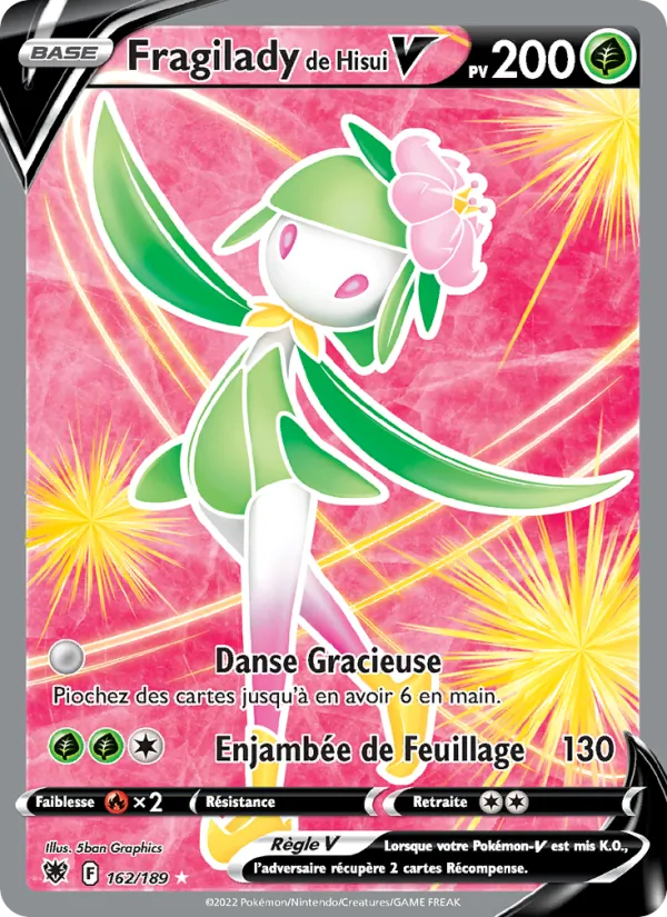 Fragilady de Hisui V Astres Radieux 162/189