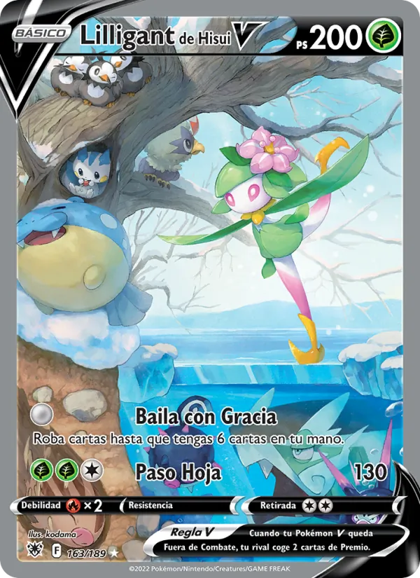 Lilligant de Hisui V Resplandor Astral 163/189