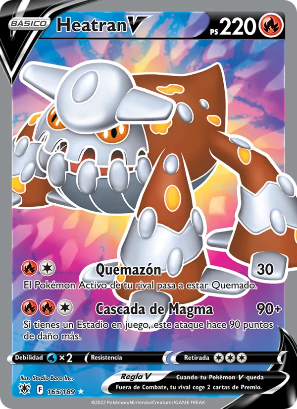 Heatran V Resplandor Astral 165/189