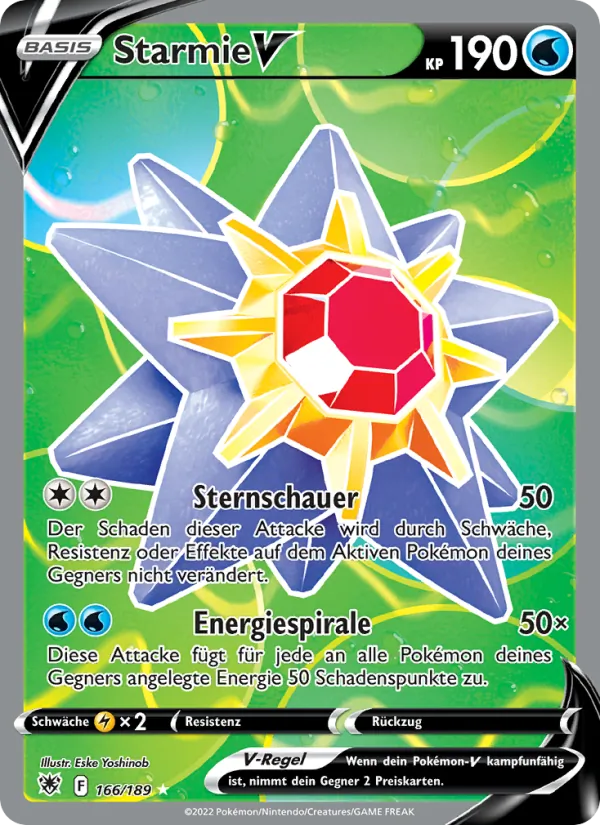 Starmie V Astralglanz 166/189