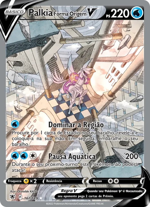 Palkia Forma Origem V Estrelas Radiantes 167/189