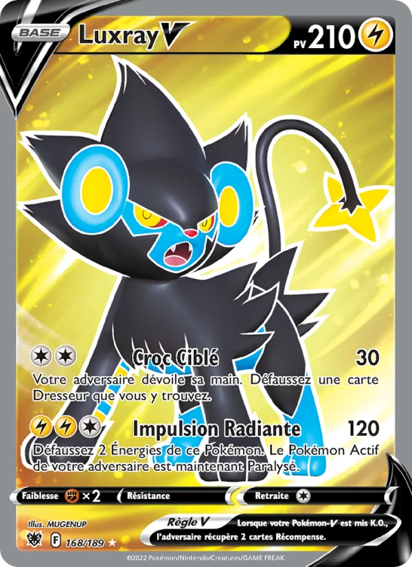 Luxray V Astres Radieux 168/189