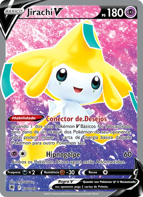Jirachi V Estrelas Radiantes 170/189