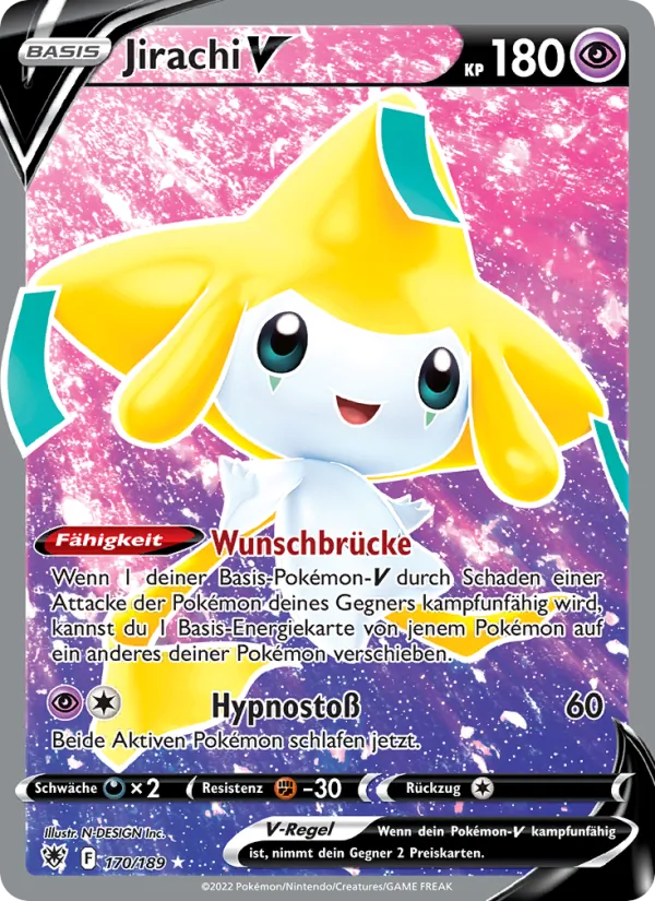 Jirachi V Astralglanz 170/189