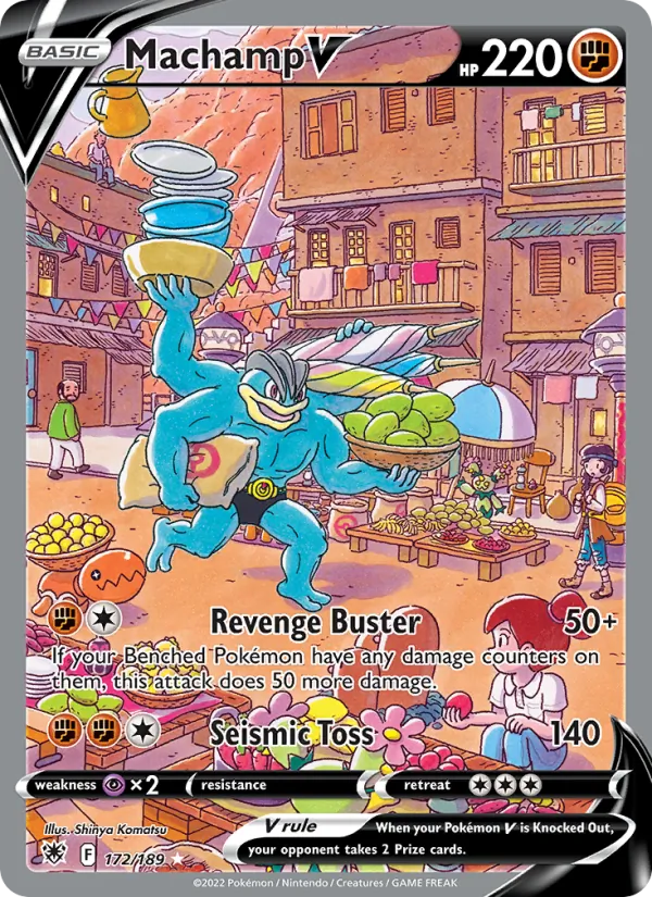 Machamp V Astral Radiance 172/189