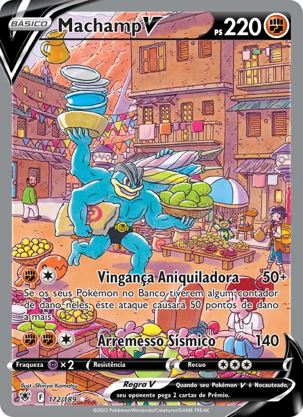 Machamp V Estrelas Radiantes 172/189