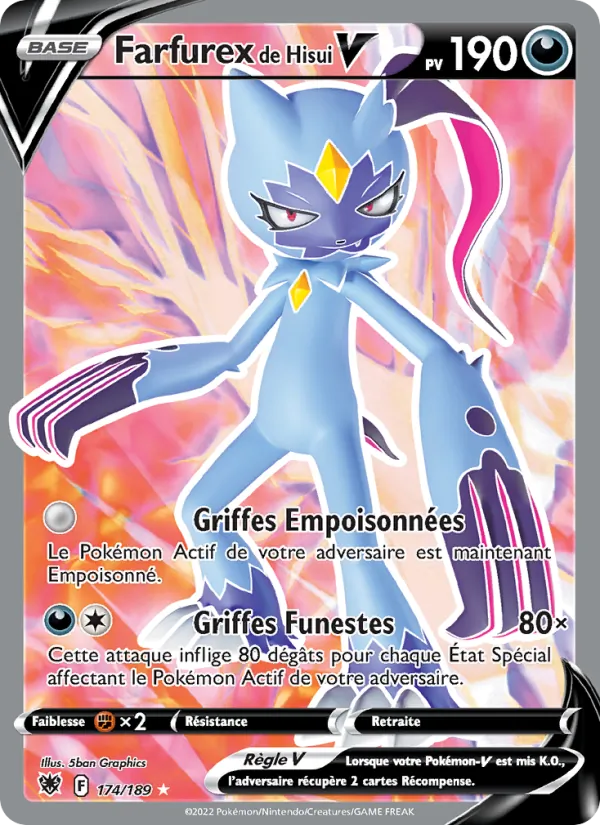 Farfurex de Hisui V Astres Radieux 174/189