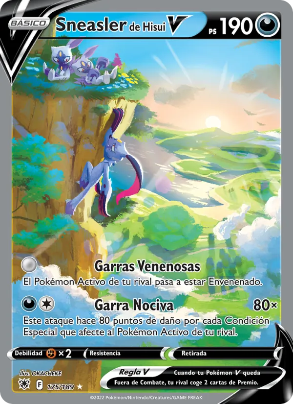 Sneasler de Hisui V Resplandor Astral 175/189