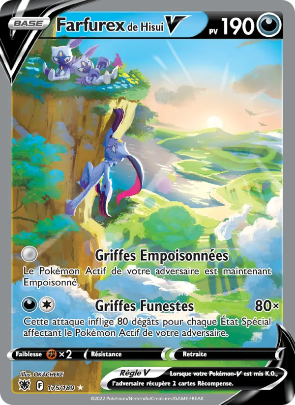 Farfurex de Hisui V Astres Radieux 175/189