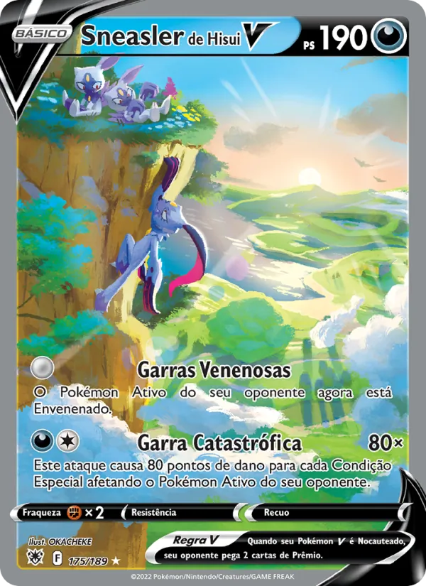 Sneasler de Hisui V Estrelas Radiantes 175/189