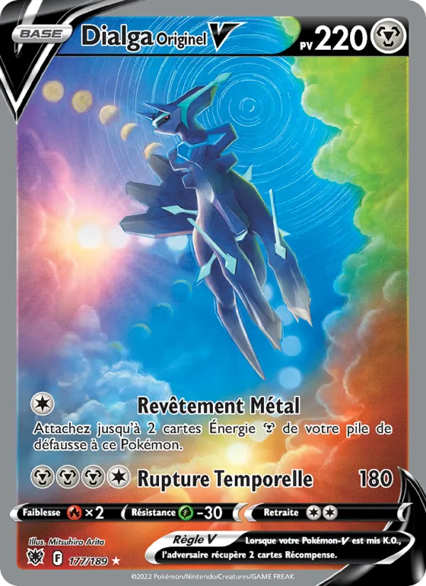 Dialga Originel V Astres Radieux 177/189