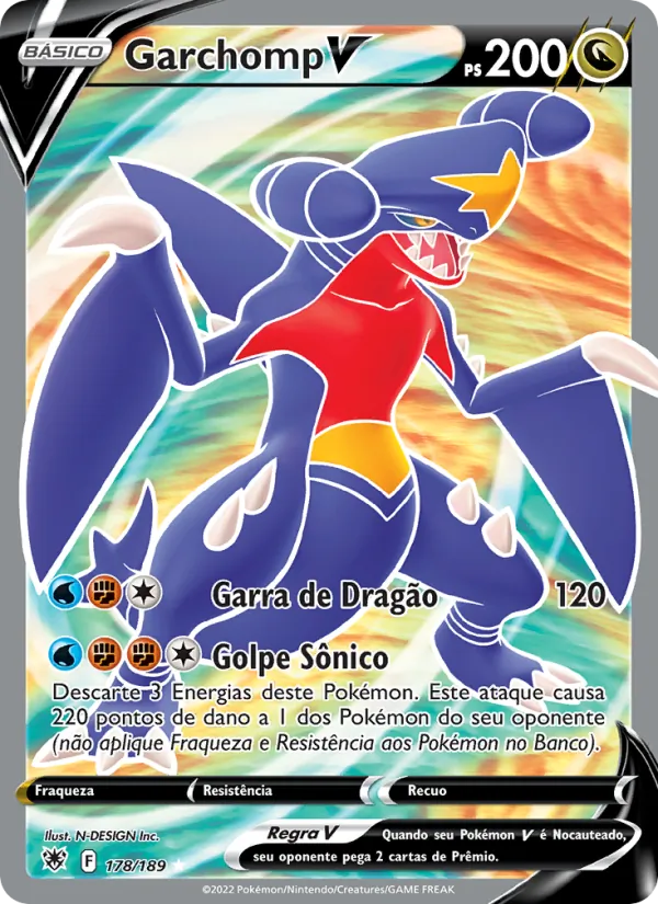 Garchomp V Estrelas Radiantes 178/189