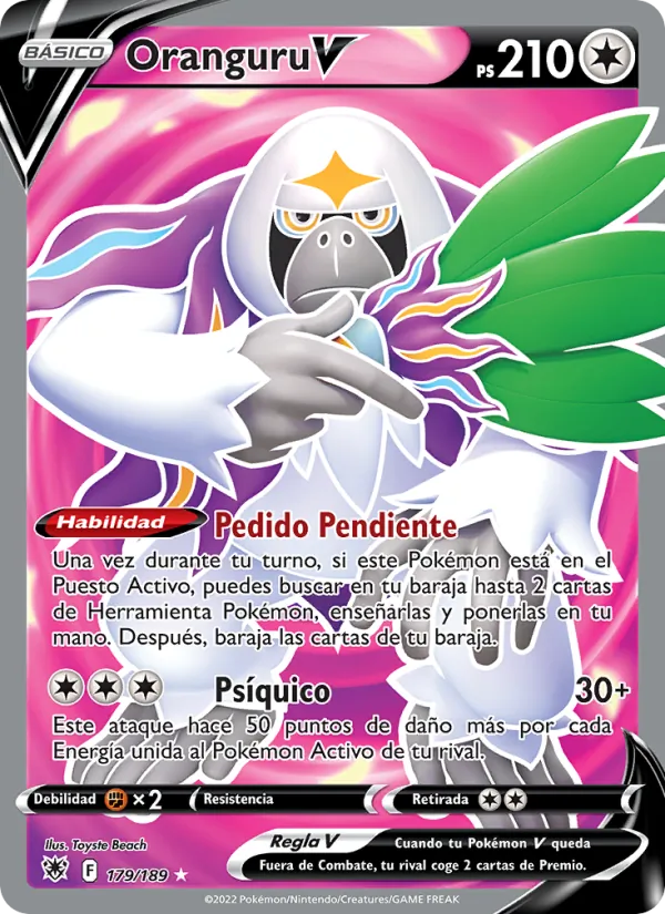 Oranguru V Resplandor Astral 179/189