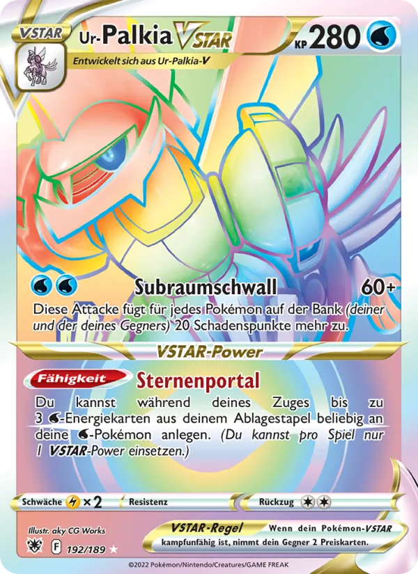 Ur-Palkia VSTAR Astralglanz 192/189