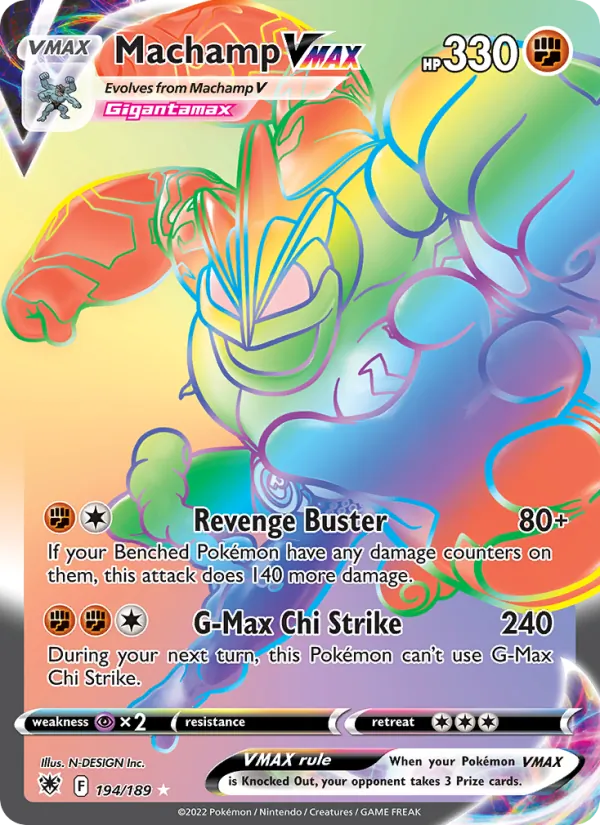 Machamp VMAX Astral Radiance 194/189
