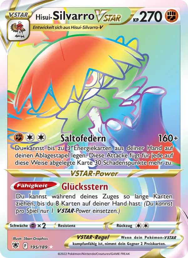 Hisui-Silvarro VSTAR Astralglanz 195/189
