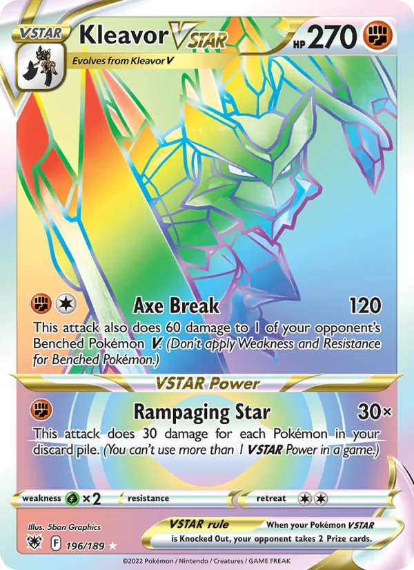 Kleavor VSTAR Astral Radiance 196/189