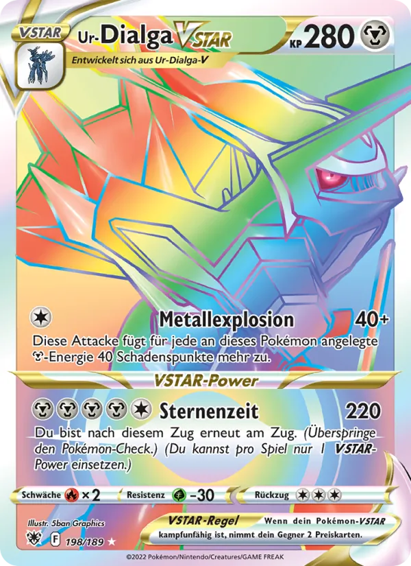 Ur-Dialga VSTAR Astralglanz 198/189