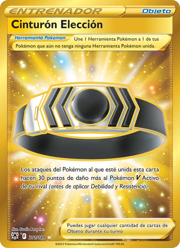 Cinturón Elección Resplandor Astral 211/189