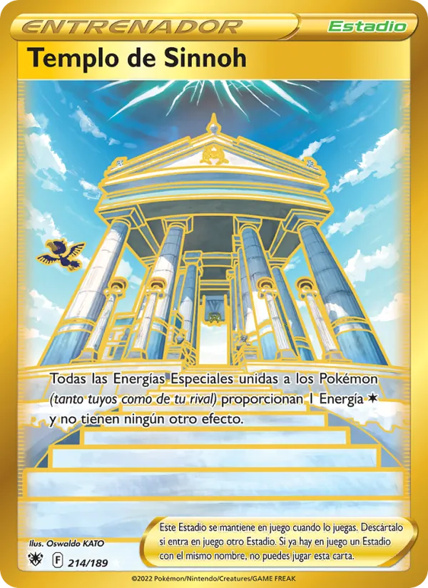 Templo de Sinnoh Resplandor Astral 214/189
