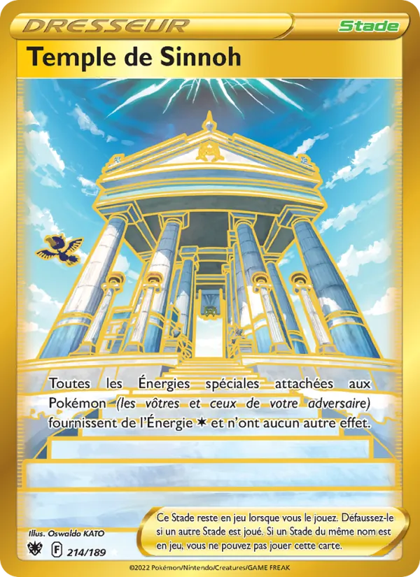 Temple de Sinnoh Astres Radieux 214/189