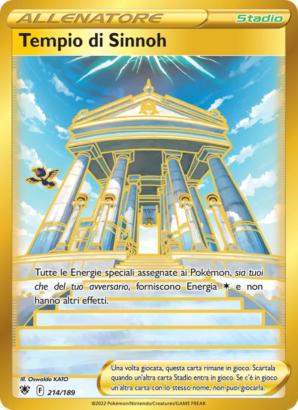 Tempio di Sinnoh Lucentezza Siderale 214/189