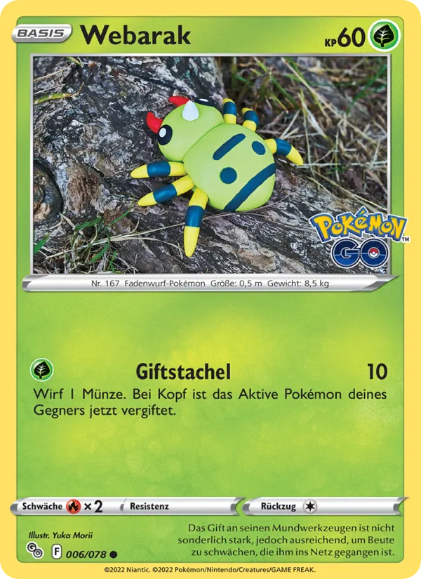 Webarak Pokémon GO 006/78
