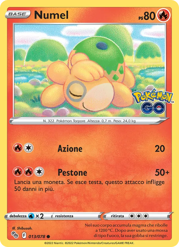 Numel Pokémon GO 013/78